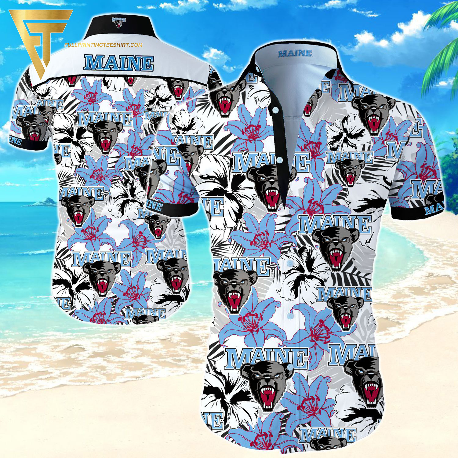 NCAA Lafayette Leopards Sports Summer Hawaiian Shirt