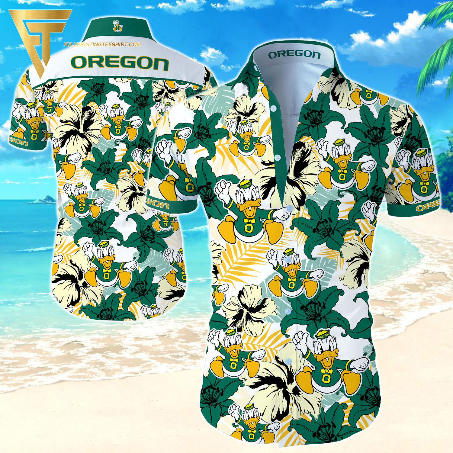 NCAA Notre Dame Fighting Irish Summer Vibes Hawaiian Shirt