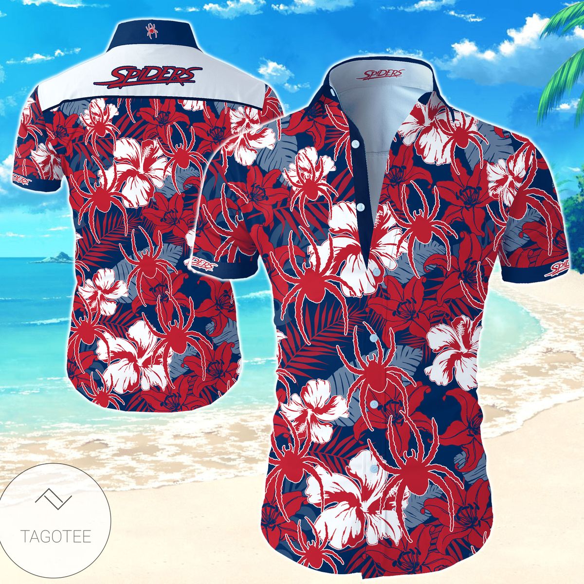 Ncaa Richmond Spiders Hawaiian Shirt