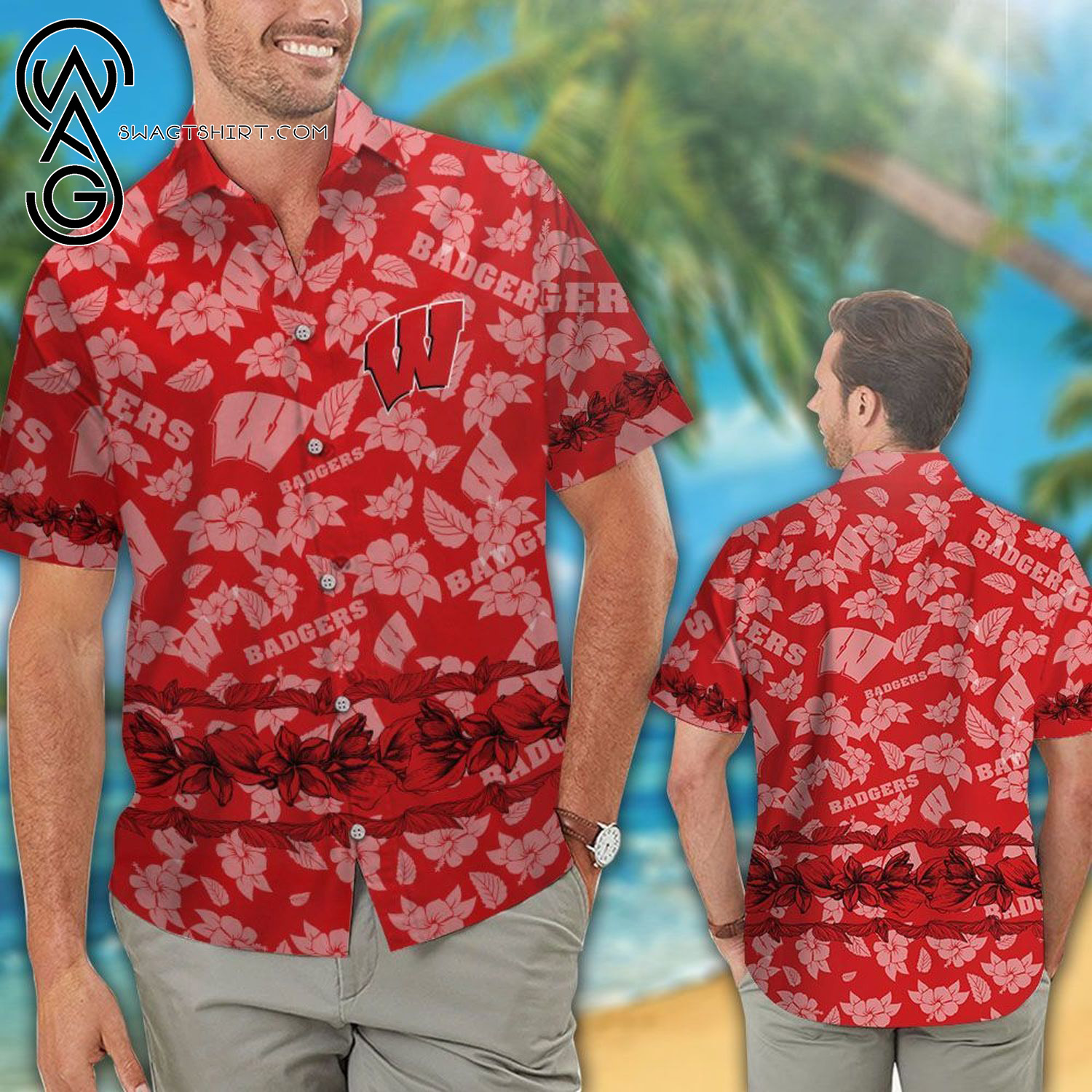 NCAA Utah Utes Sports Floral Summer Hawaiian Shirt