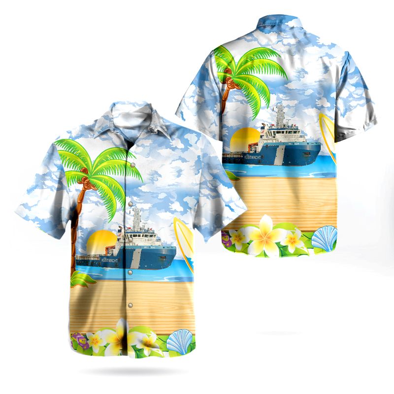 Netherlands Coastguard Kustwacht Nederland The Arca Hawaiian Shirt