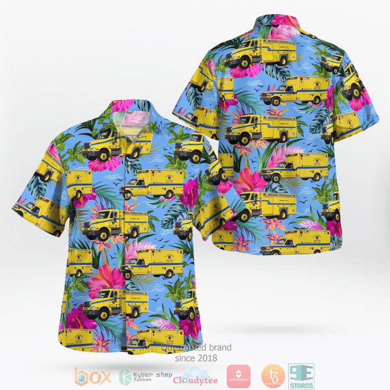 Network Rail Class 43 HST New Measurement Train Hawaiian Shirt