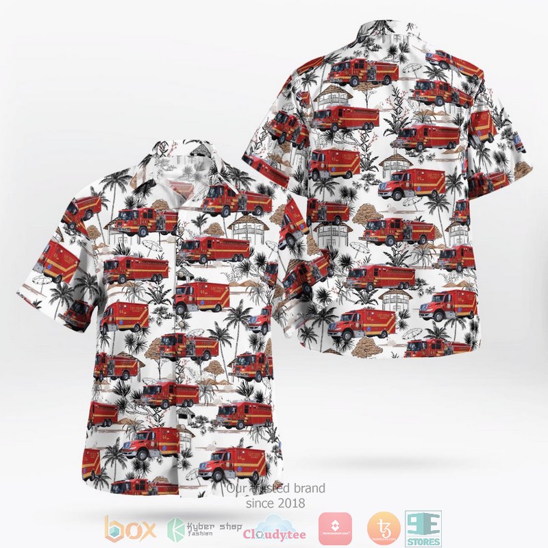 Nevada Las Vegas Fire & Rescue Station 1 – Las Vegas Hawaiian Shirt