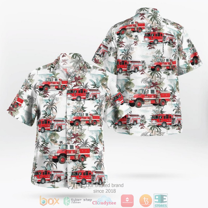 New Berlin Fire Department New Berlin Wisconsin Hawaiian Shirt