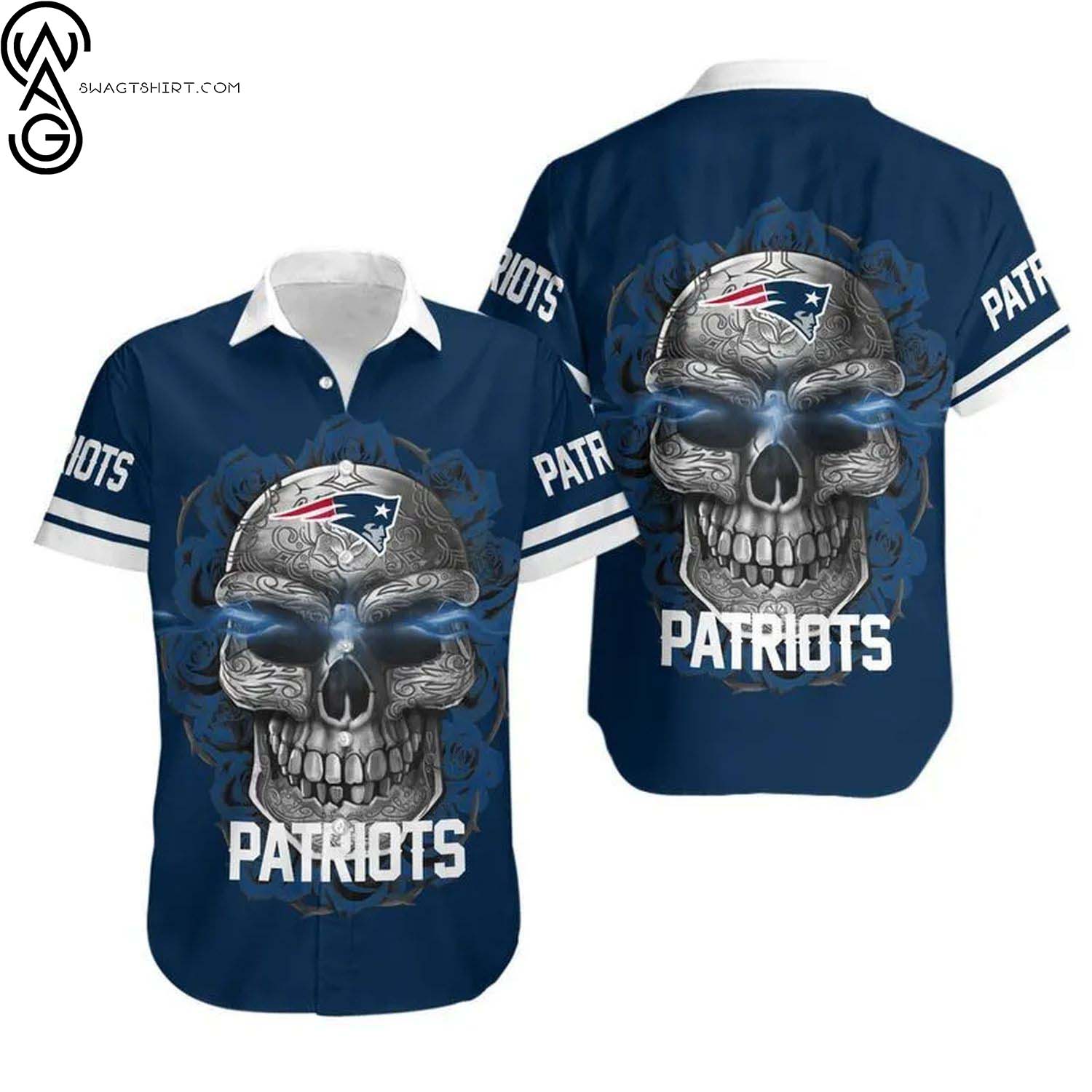 New England Patriots And Mickey Mouse Sports Fan All Over Print Hawaiian Shirt