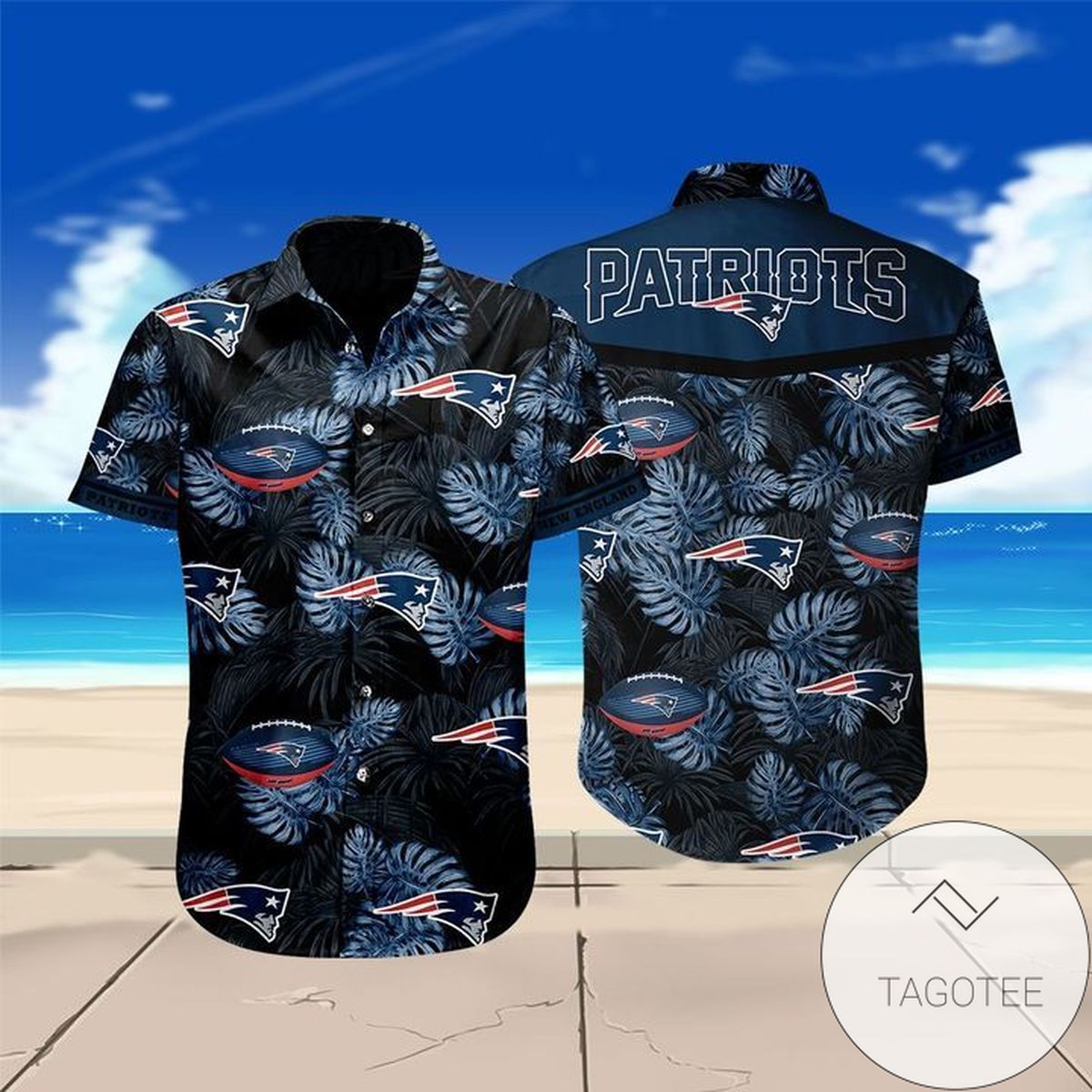 New England Patriots Football Authentic Hawaiian Shirt 2022