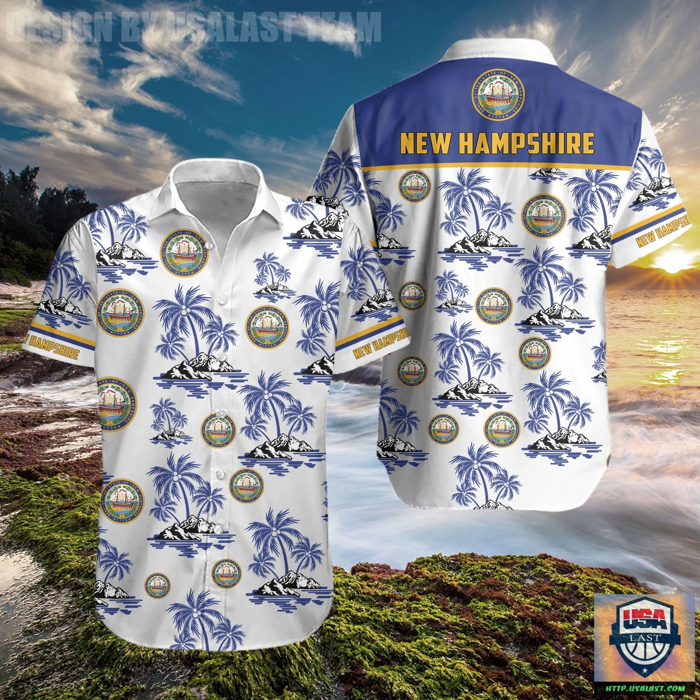 New Haven Vermont New Haven Fire Department Supply Pumper Hawaiian Shirt