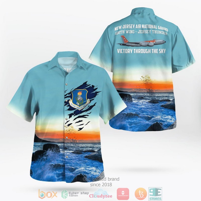 New Hampshire State Police Hawaii 3D Shirt