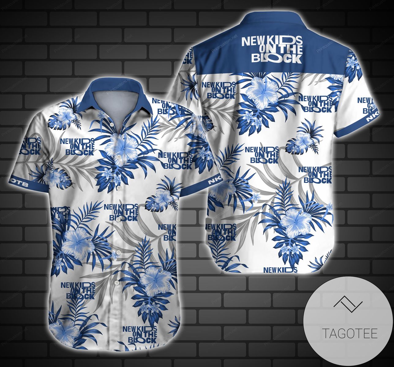 New Kids On The Block Style 2 Hawaiian Shirt