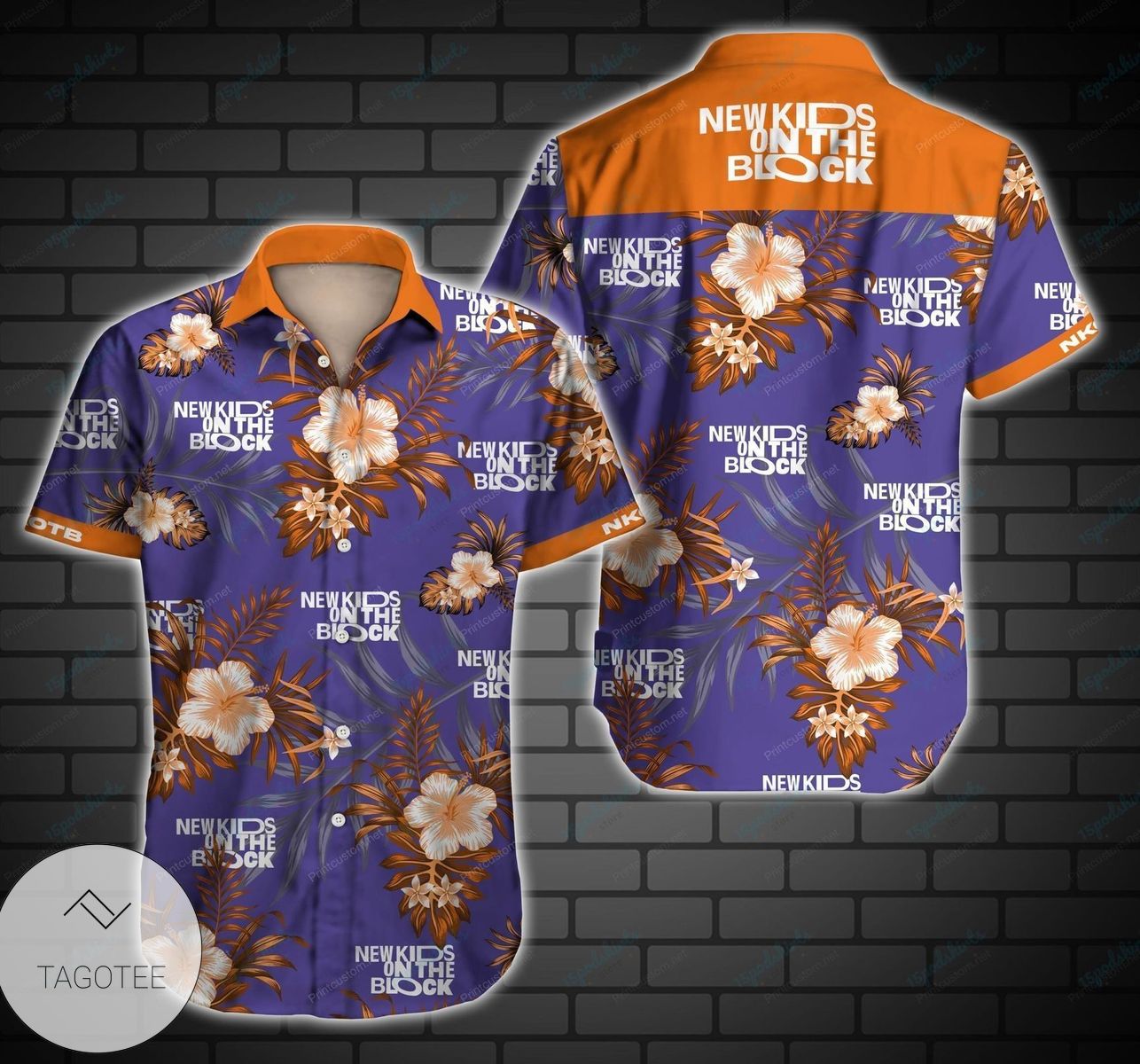 New Kids On The Block Hawaiian Shirt 3d