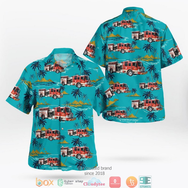 New Market Fire & Rescue New Market Virginia Hawaiian Shirt