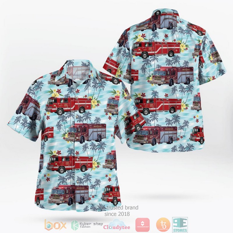 New Mexico Police Helicopter Hawaiian Shirt