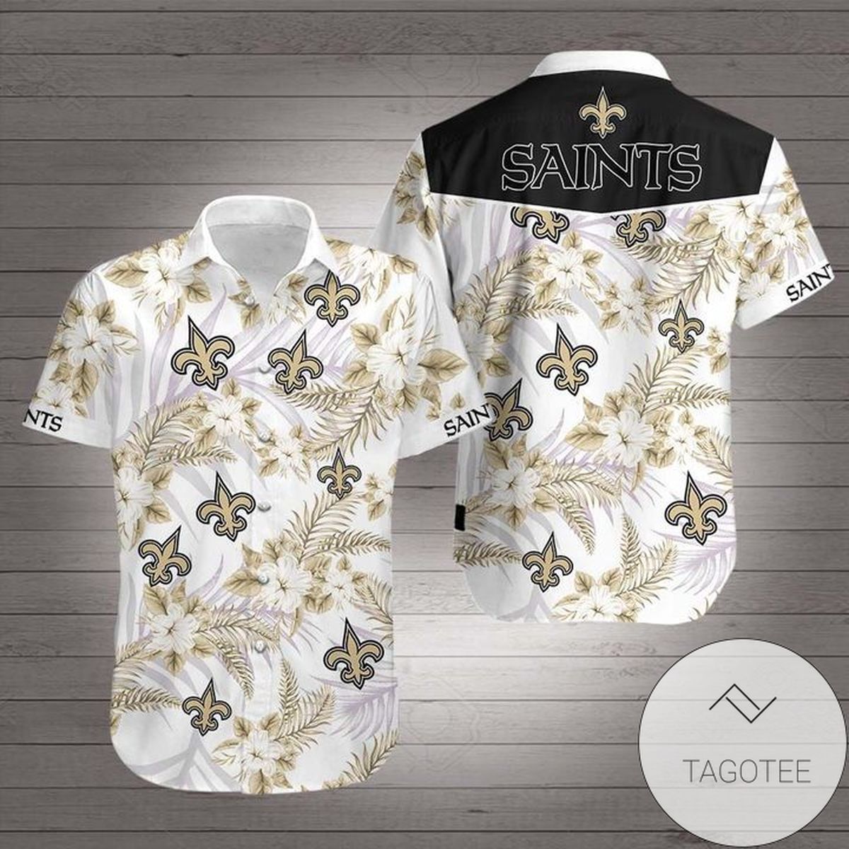 New Orleans Saints Football Floral Authentic Hawaiian Shirt 2022