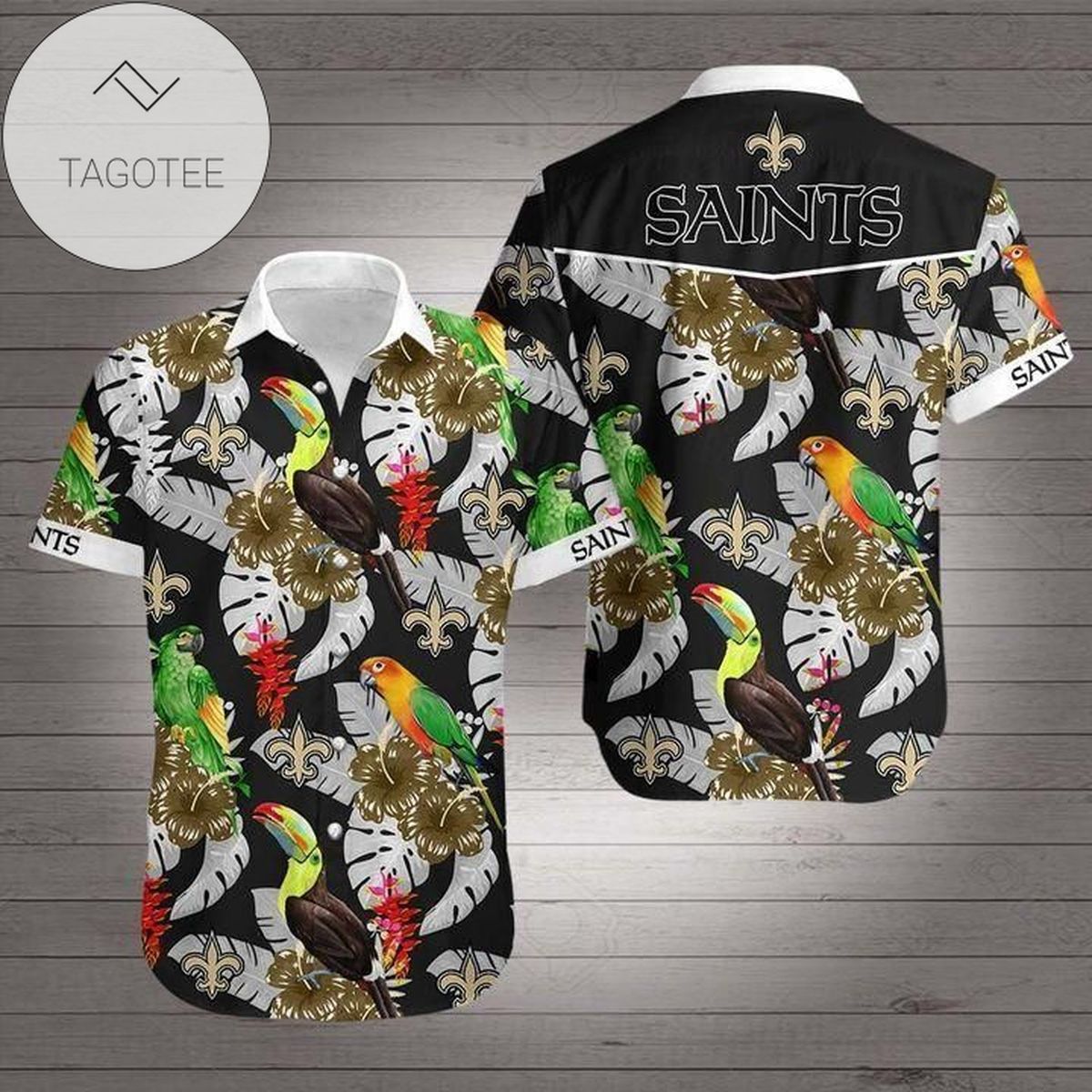 New Orleans Saints Sizechart Hawaiian Shirt