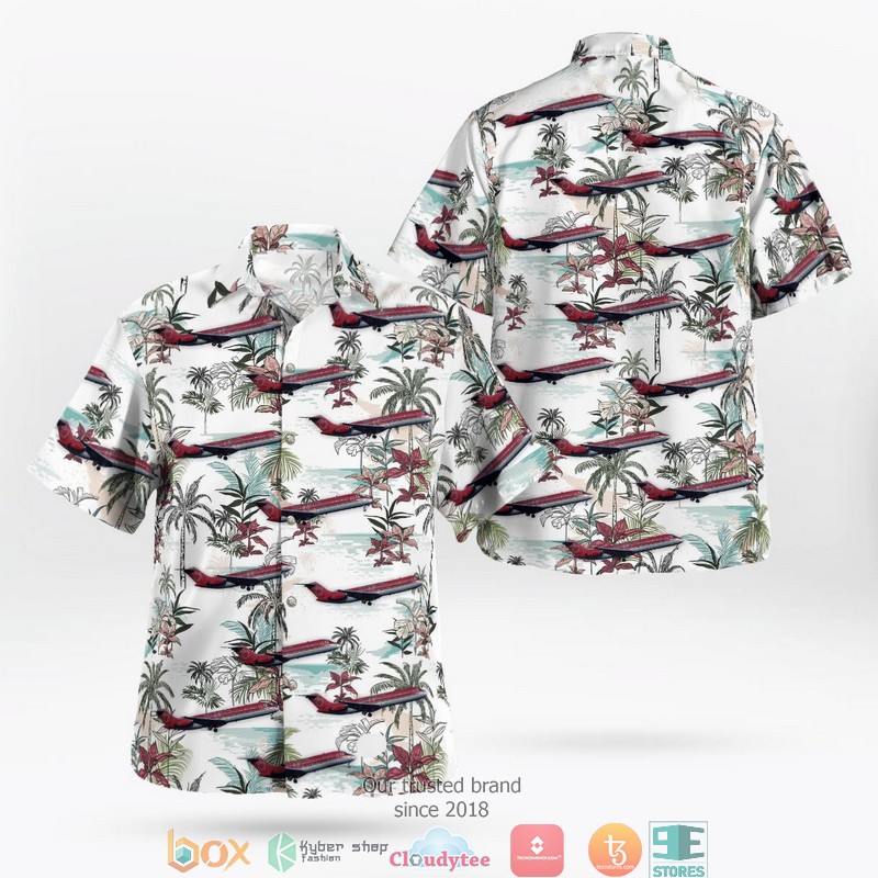 New York Air McDonnell Douglas DC-9-30 Hawaiian Shirt