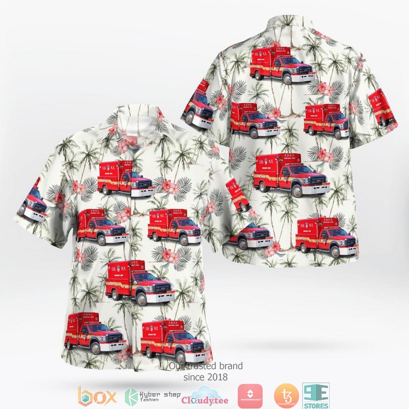 New York City Fire Department LGBT Hawaiian Shirt