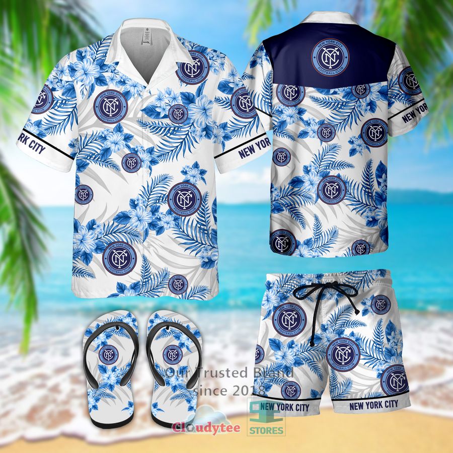 New York Jets Tommy Bahama Baja Mar Woven White Hawaiian Shirt