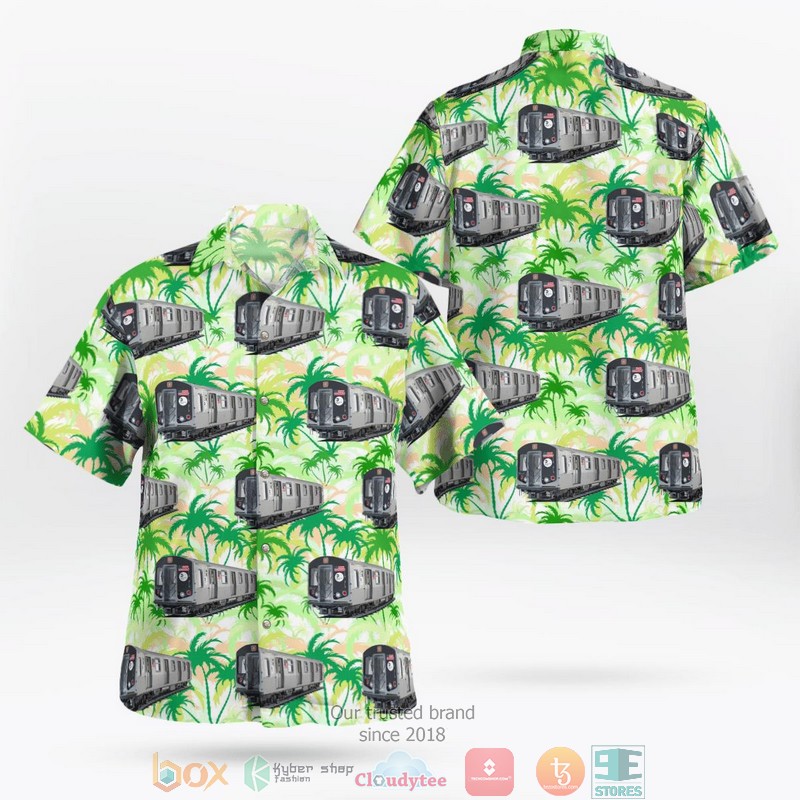 New York City of Peekskill Police Car Hawaiian Shirt