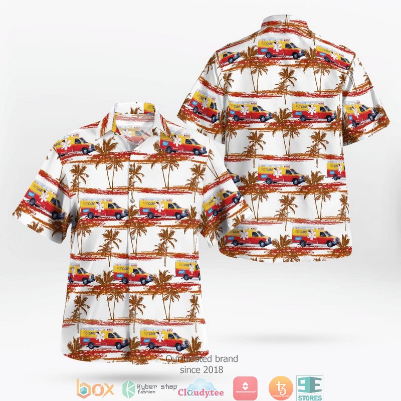 New York City Sheriff Vehicle Hawaiian Shirt