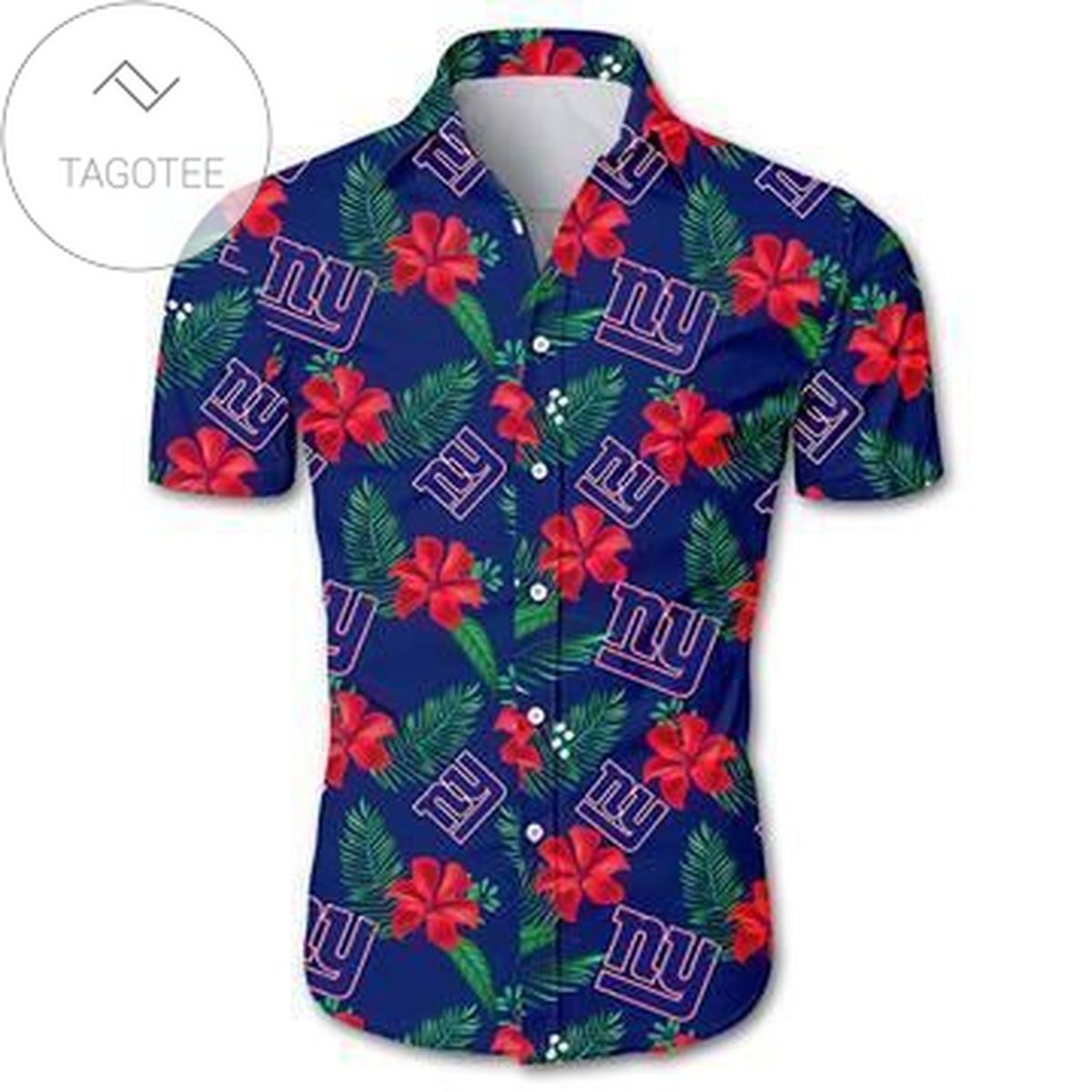 New York City Department of Correction Bus Hawaiian Shirt