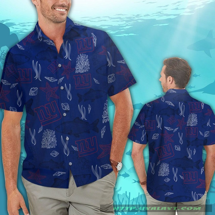 New York Giants King Of Football America’s Team Hawaiian Shirt