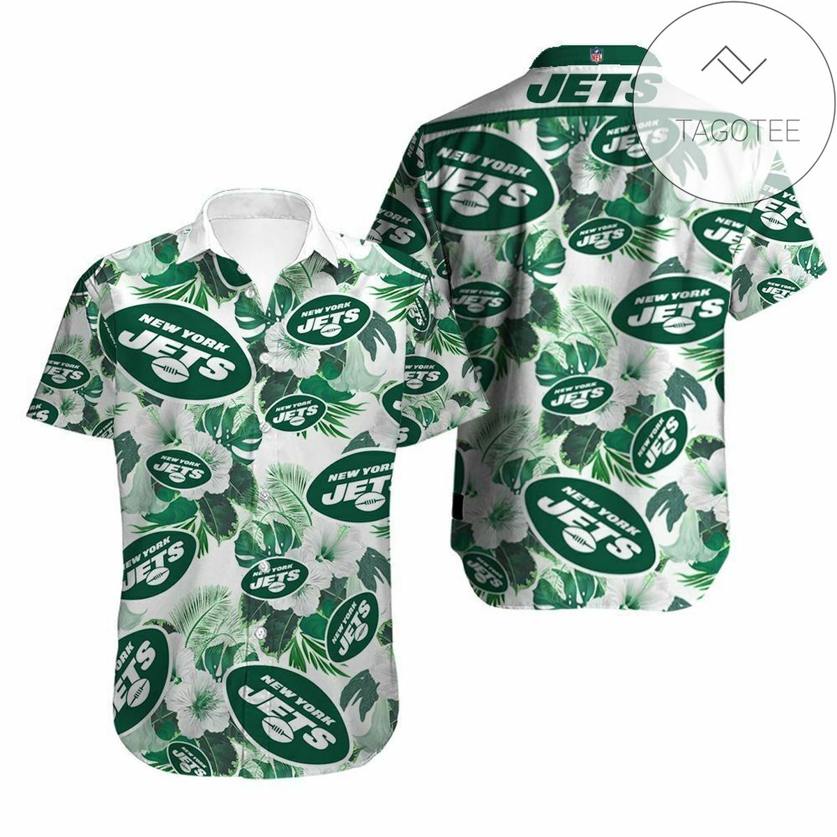 New York Jets Authentic Hawaiian Shirt 2022