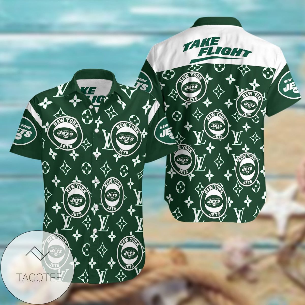 New York Jets Hawaiian Shirt