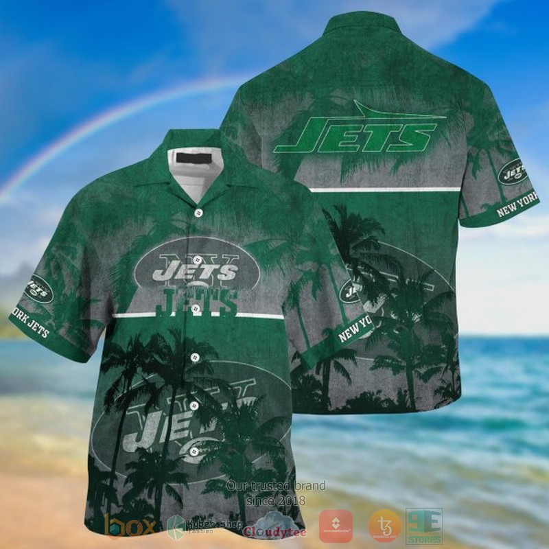 New York Jets NFL Island Hawaiian Shirt