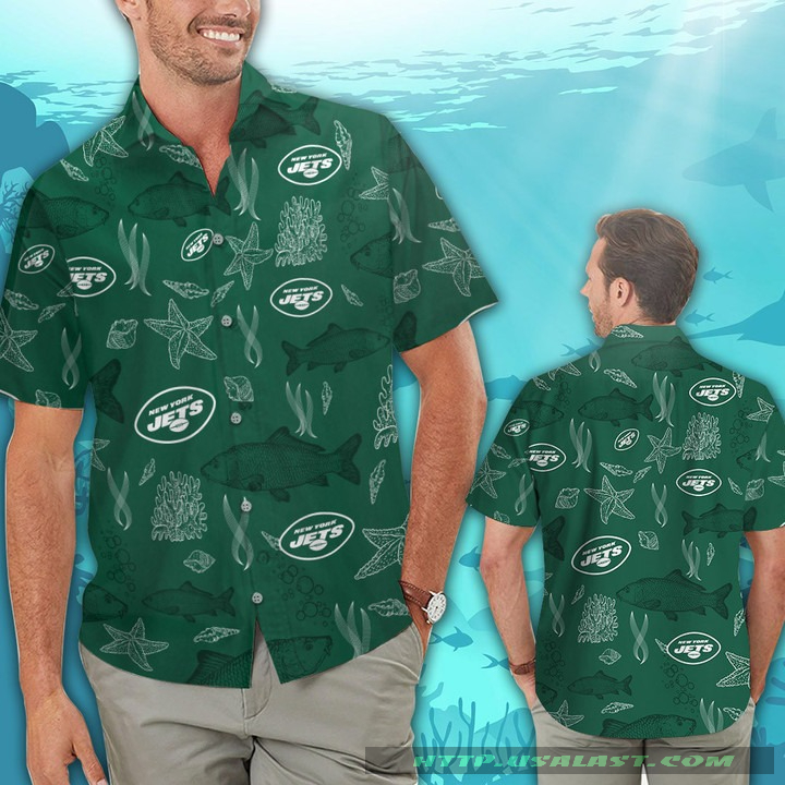 New York Jets King Of Football America’s Team Hawaiian Shirt