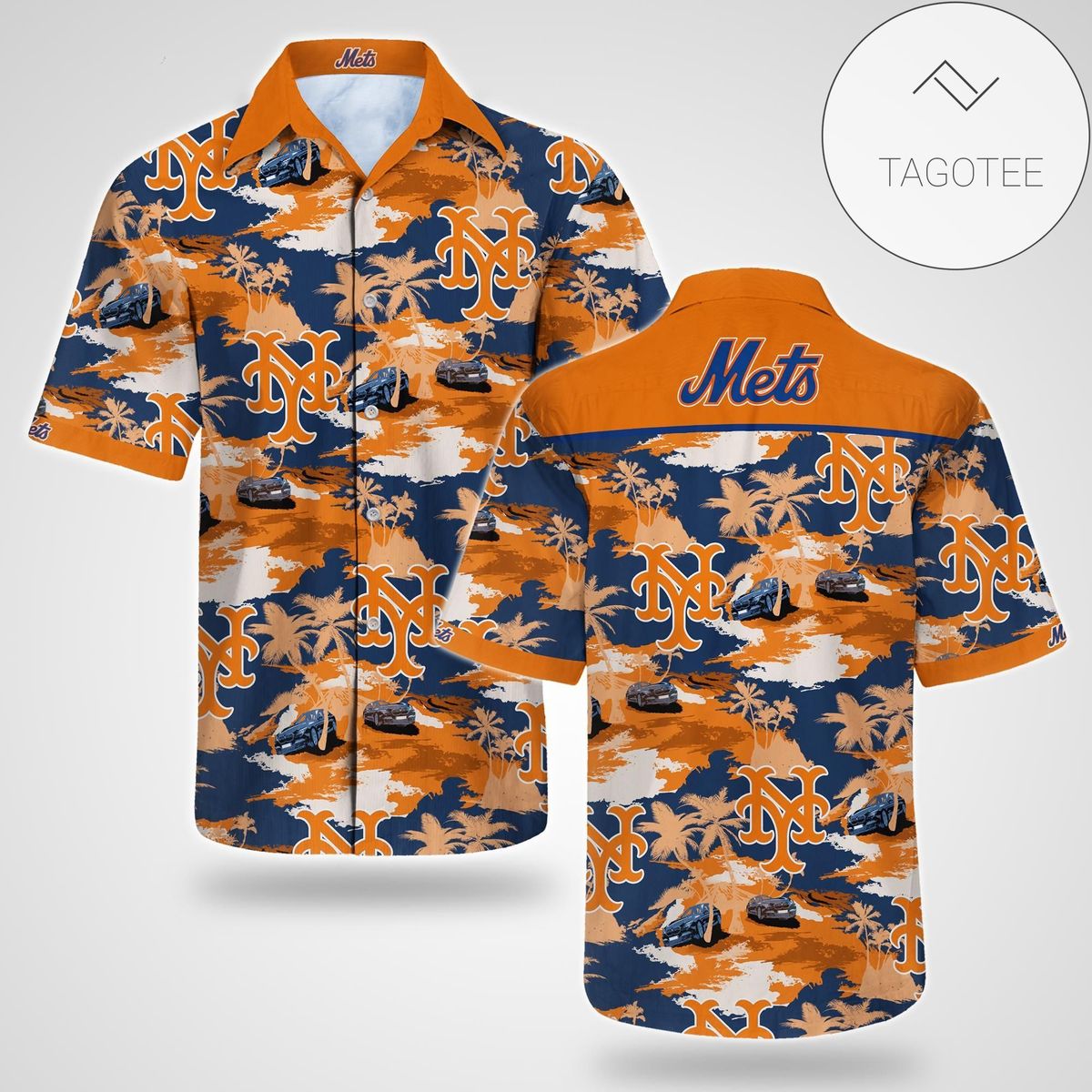 New York Mets Tommy Bahama Hawaiian Shirt