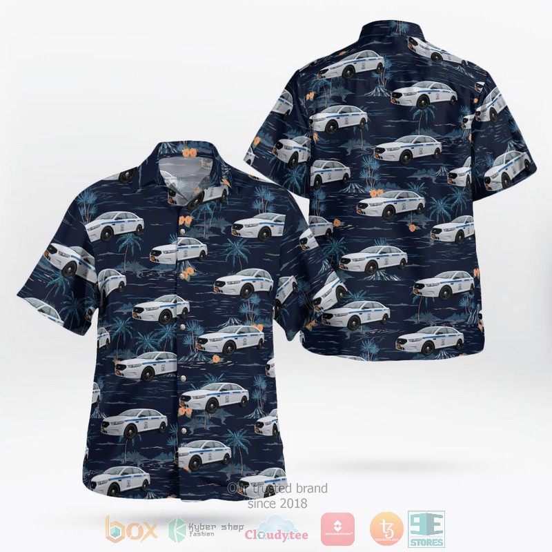 New York Suffolk County Police Department Hawaiian Shirt