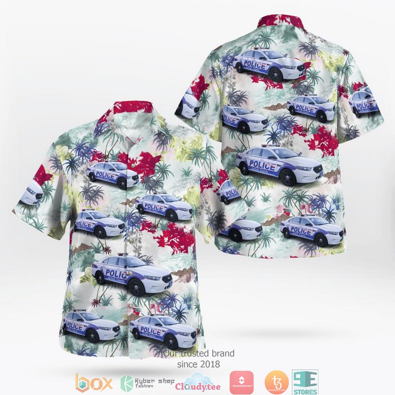 New York State Park Police 2017 Ford Police Interceptor Utility Hawaiian Shirt