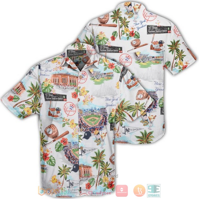 New York Yankees MLB Hawaiian shirt