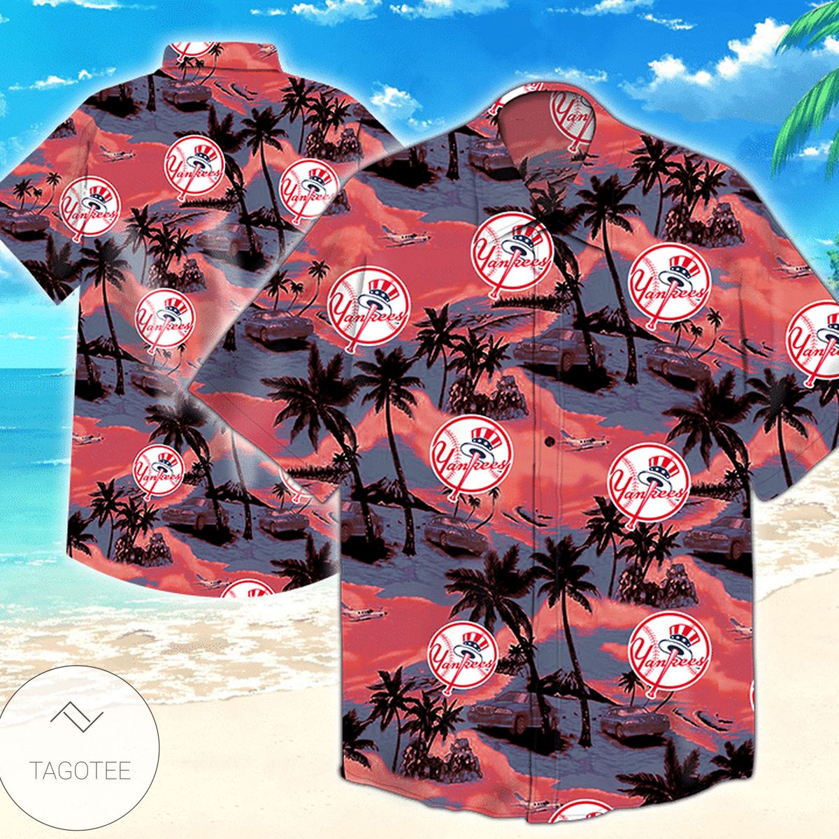 New York Yankees Hawaiian Shirt