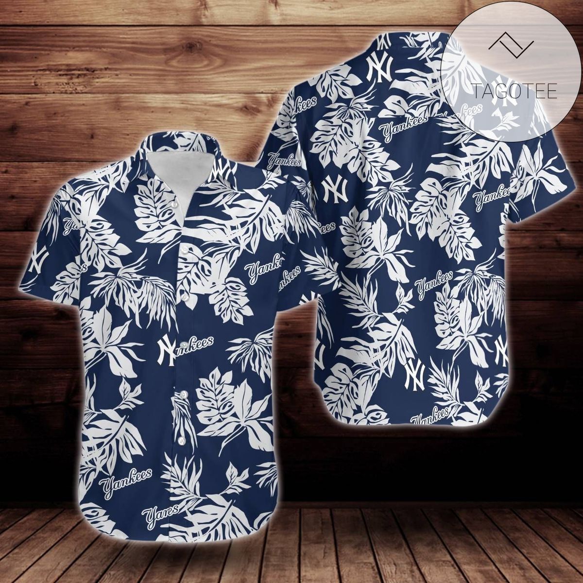 New York Yankees Tommy Bahama Hawaiian Shirt