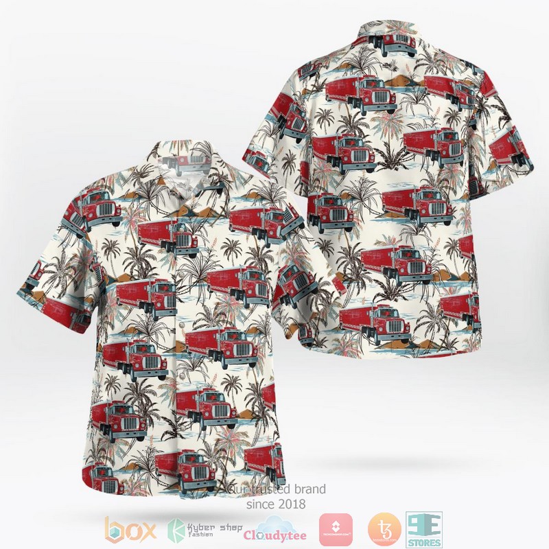 New Zealand Police Eurocopter AS355 Hawaiian Shirt