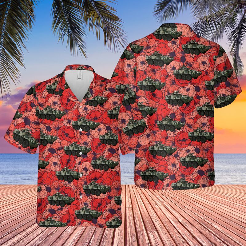 New Zealand Army Corps of Royal New Zealand Engineers RNZE Hawaiian Shirt