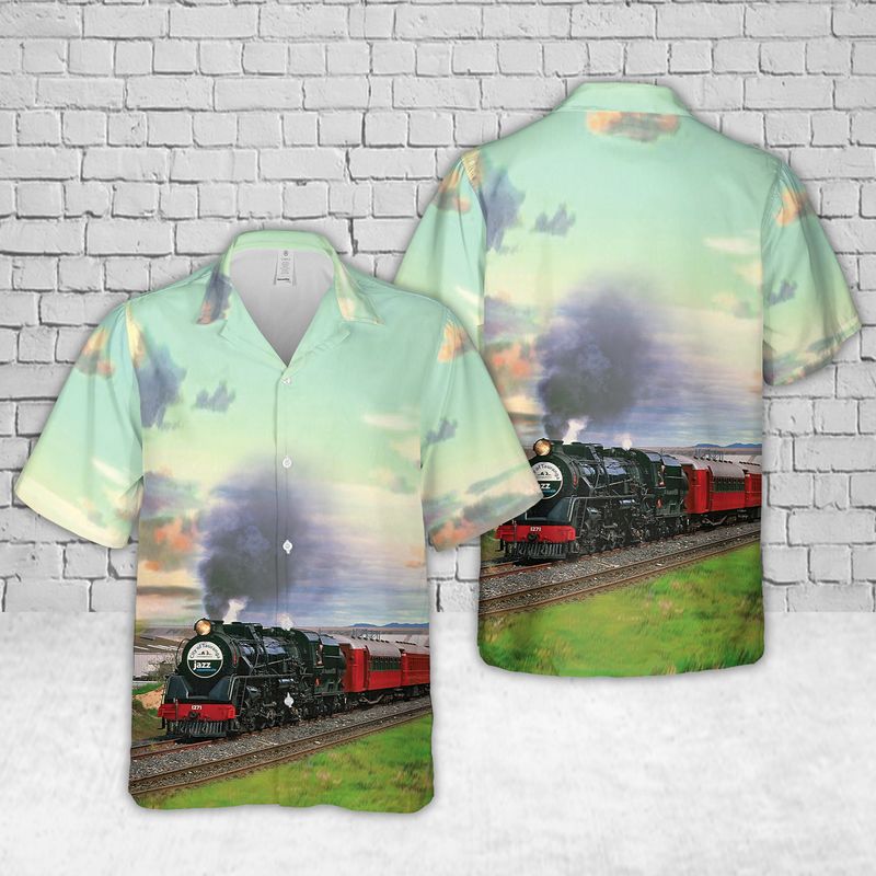 New Zealand KiwiRail Electric Multiple Unit FP/FT 4103 Matangi Hawaiian Shirt