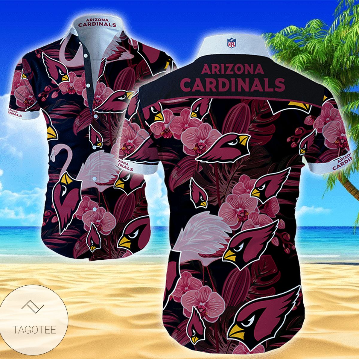 Nfl Arizona Cardinals Classic Premium Nfl Hawaiian Shirt