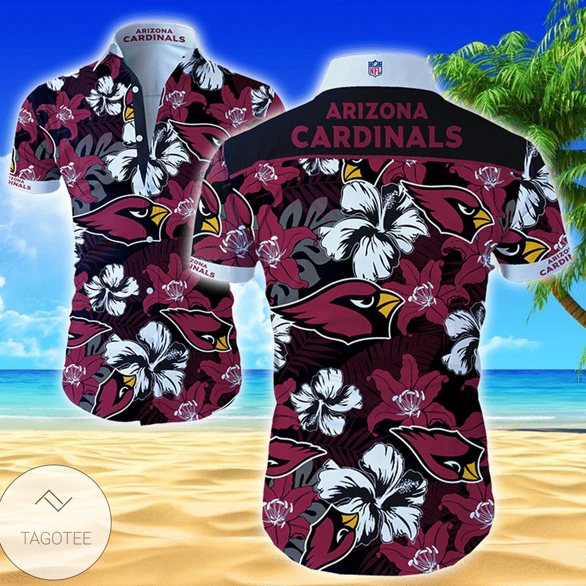 Nfl Atlanta Falcons Authentic Hawaiian Shirt 2022 Tropical Shirt Mens Flor