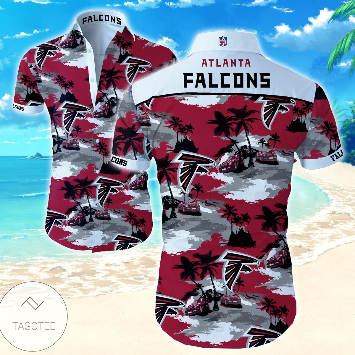 Nfl Atlanta Falcons Classic Premium Hawaiian Shirt