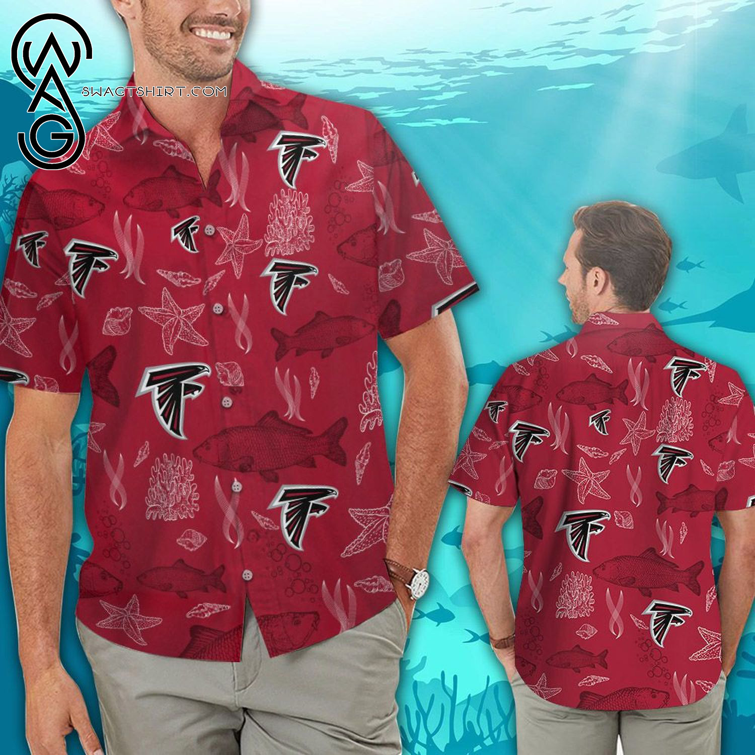 NFL Atlanta Falcons This Season All Over Print Hawaiian Shirt And Beach Shorts