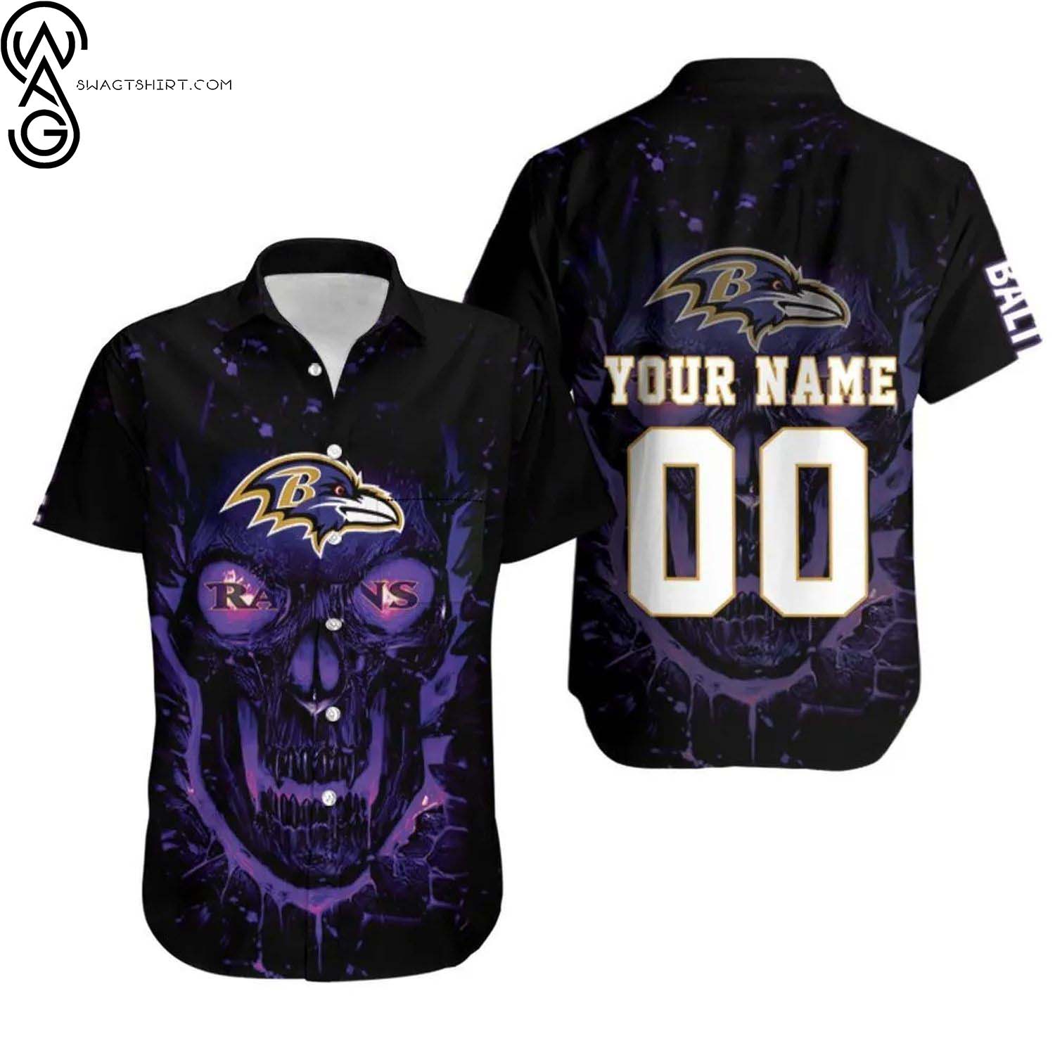 NFL Baltimore Ravens Summer Vibes Hawaiian Shirt