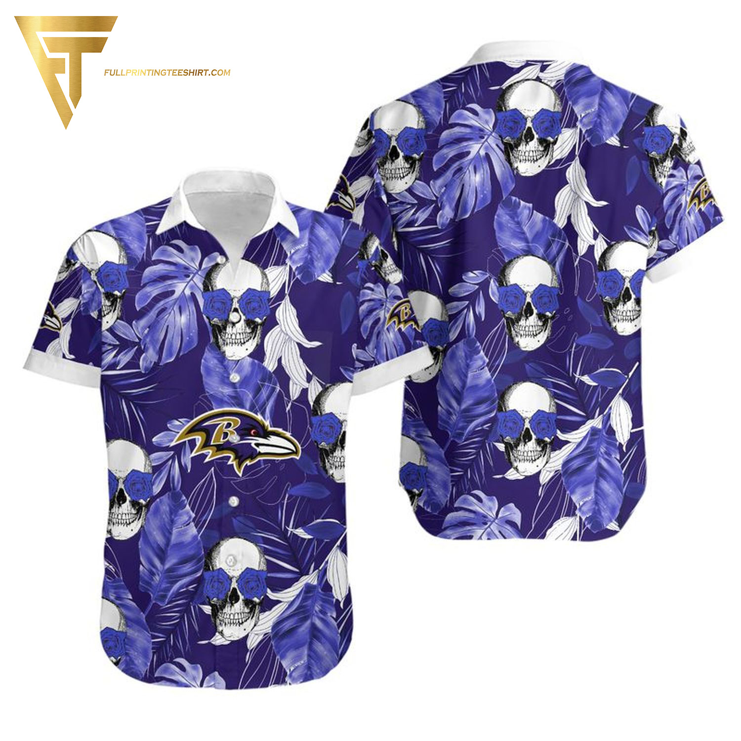 NFL Baltimore Ravens Summer Vibes Hawaiian Shirt