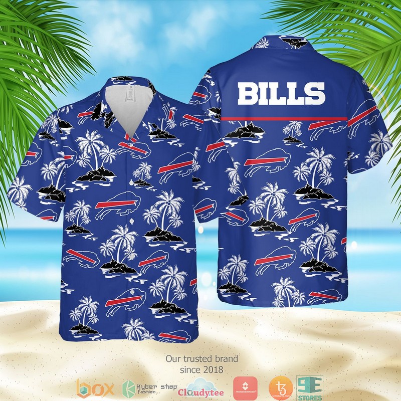 NFL Buffalo Bills Pineapple Black Hawaian Summer Outfit