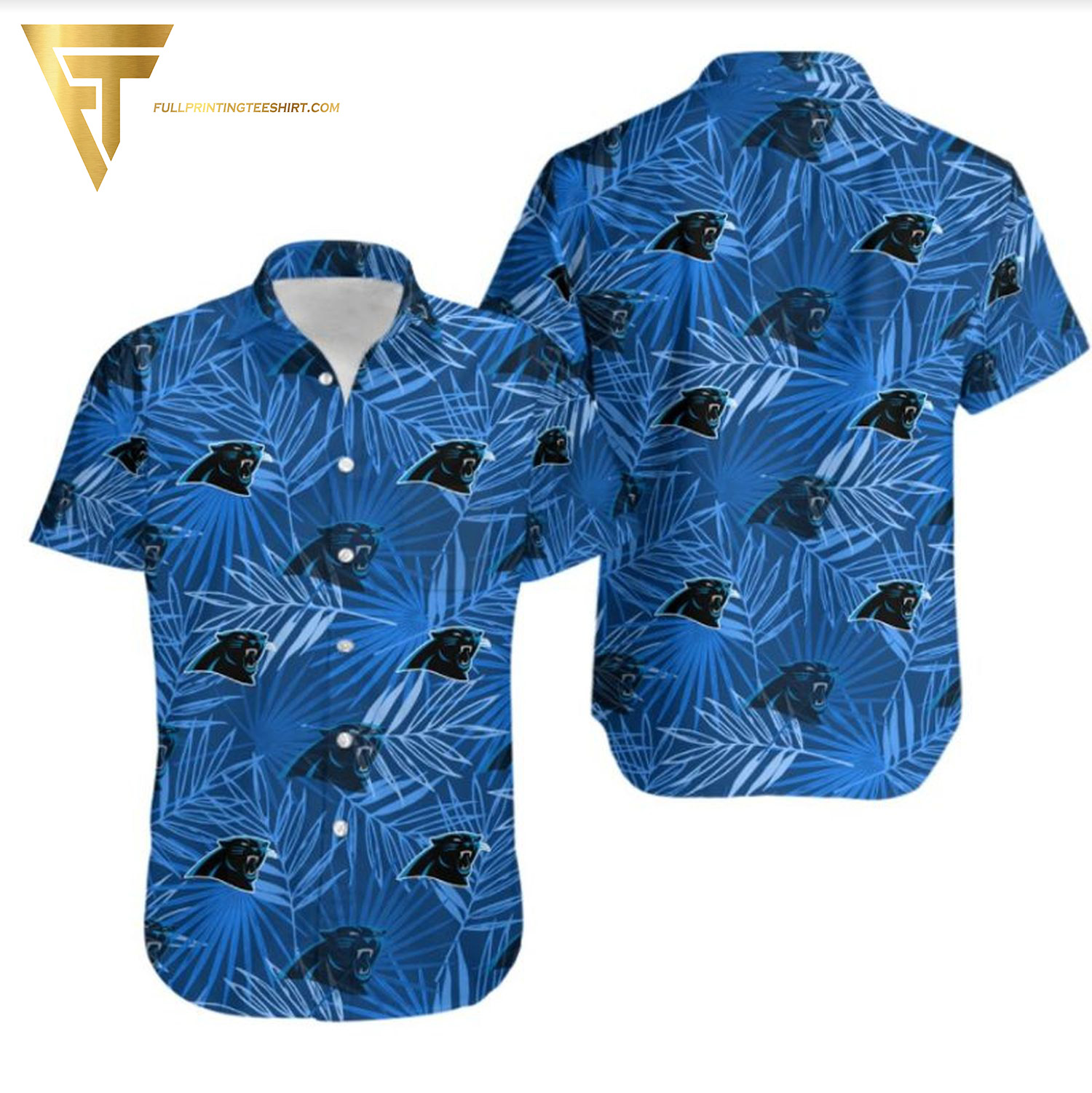 NFL Carolina Panthers Sports Team Summer Hawaiian Shirt