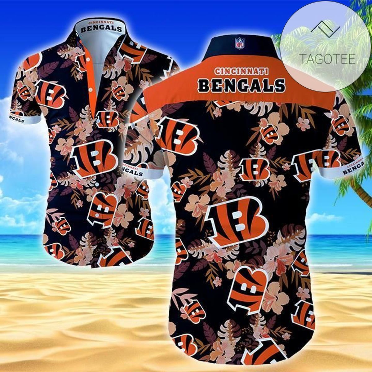 Nfl Cincinnati Bengals Authentic Hawaiian Shirt 2022 Ds0-01165-hws