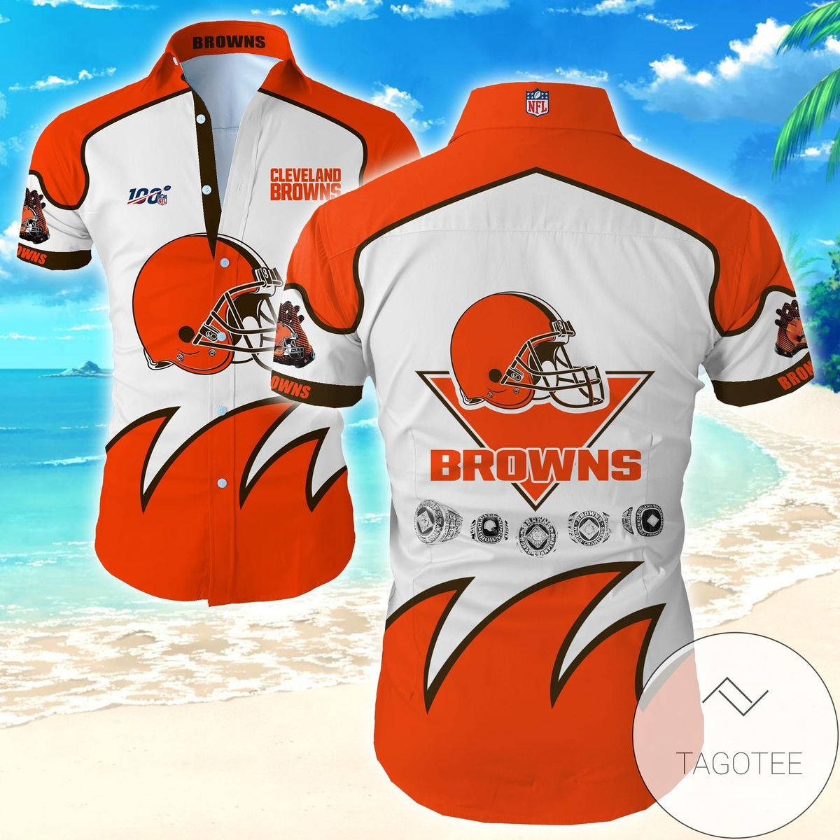 Nfl Cleveland Browns Authentic Hawaiian Shirt 2022