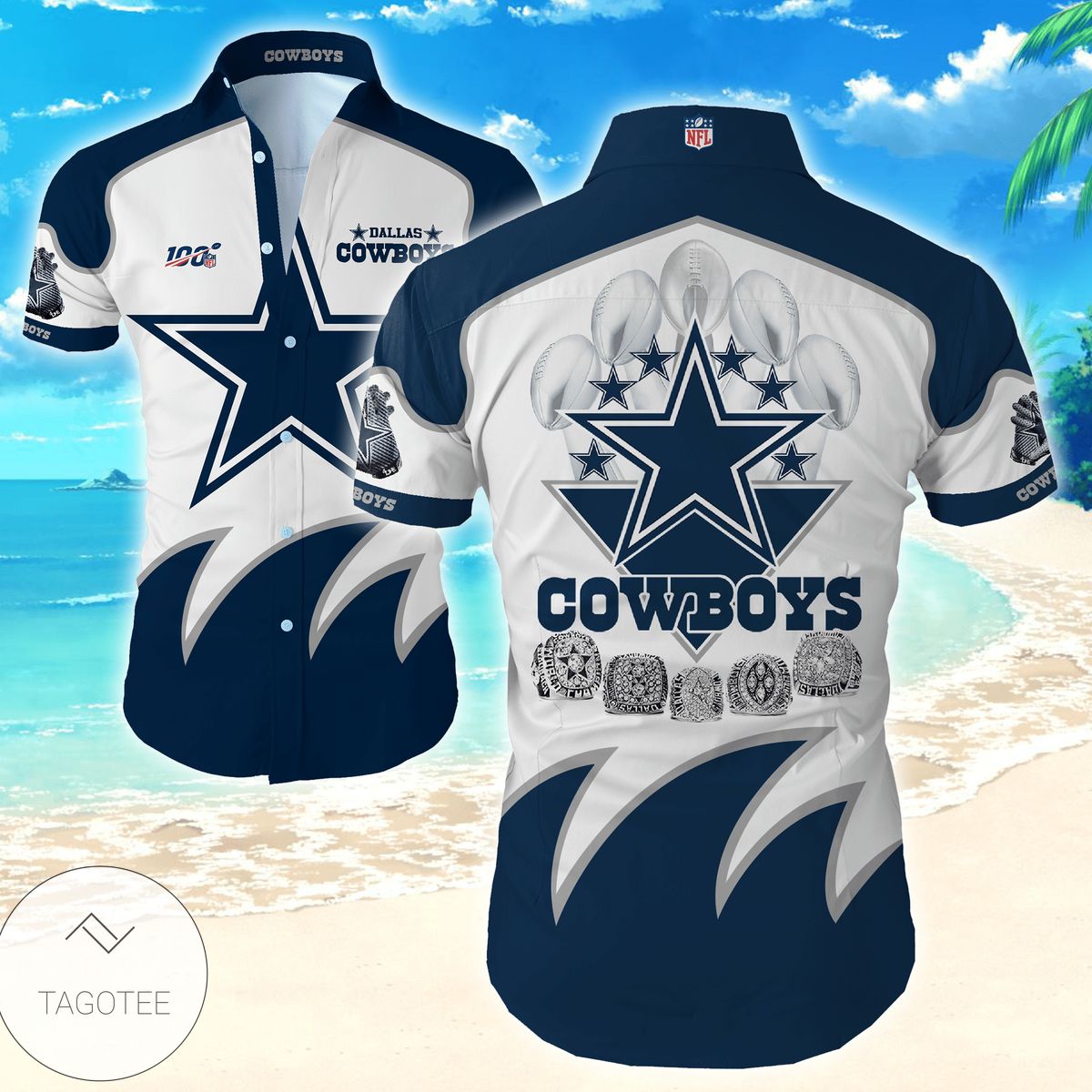 Nfl Dallas Cowboys Authentic Hawaiian Shirt 2022