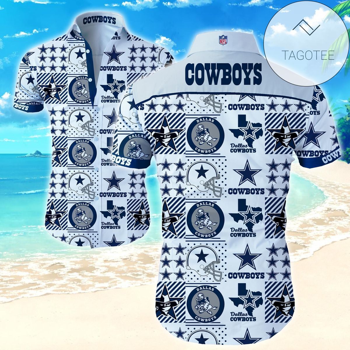 Nfl Dallas Cowboys Hawaiian Shirt Aloha Shirt